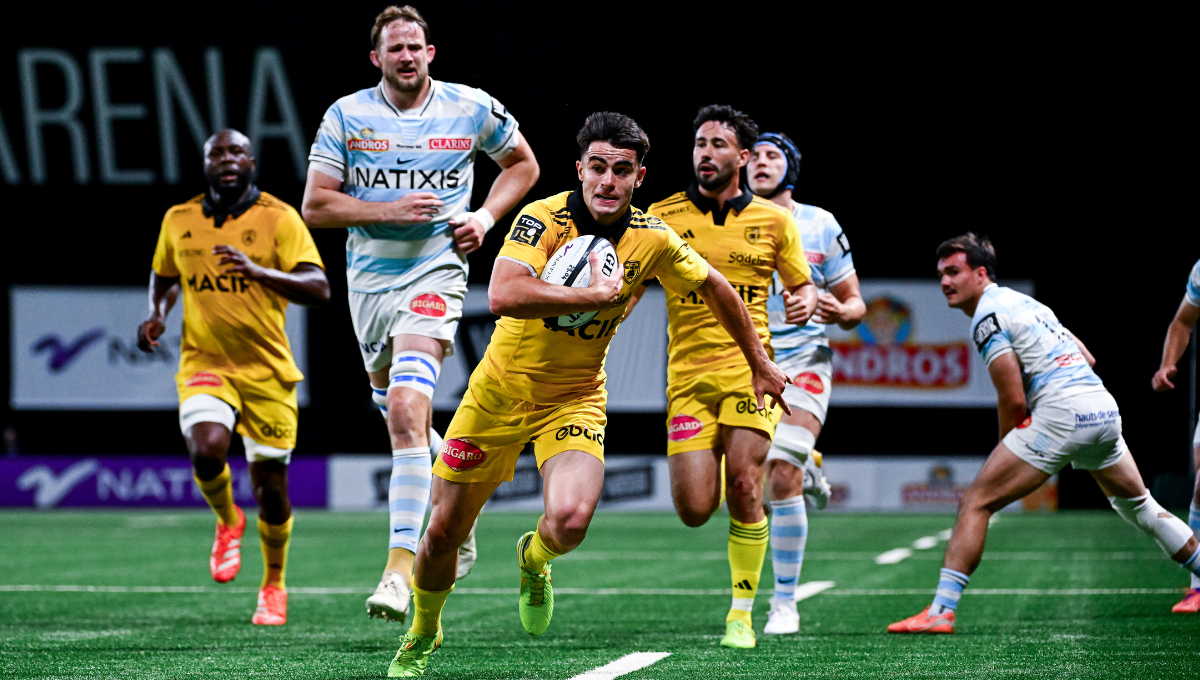 La Rochelle fait tomber le Racing 92 à la Défense Arena et entretient l'espoir du Top 6 en Top 14