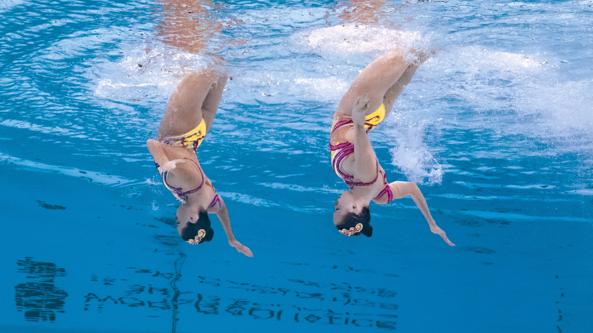 Laëlys Alvarez et Romane Lunel s'imposent pour la première fois en Coupe du monde de natation artistique !