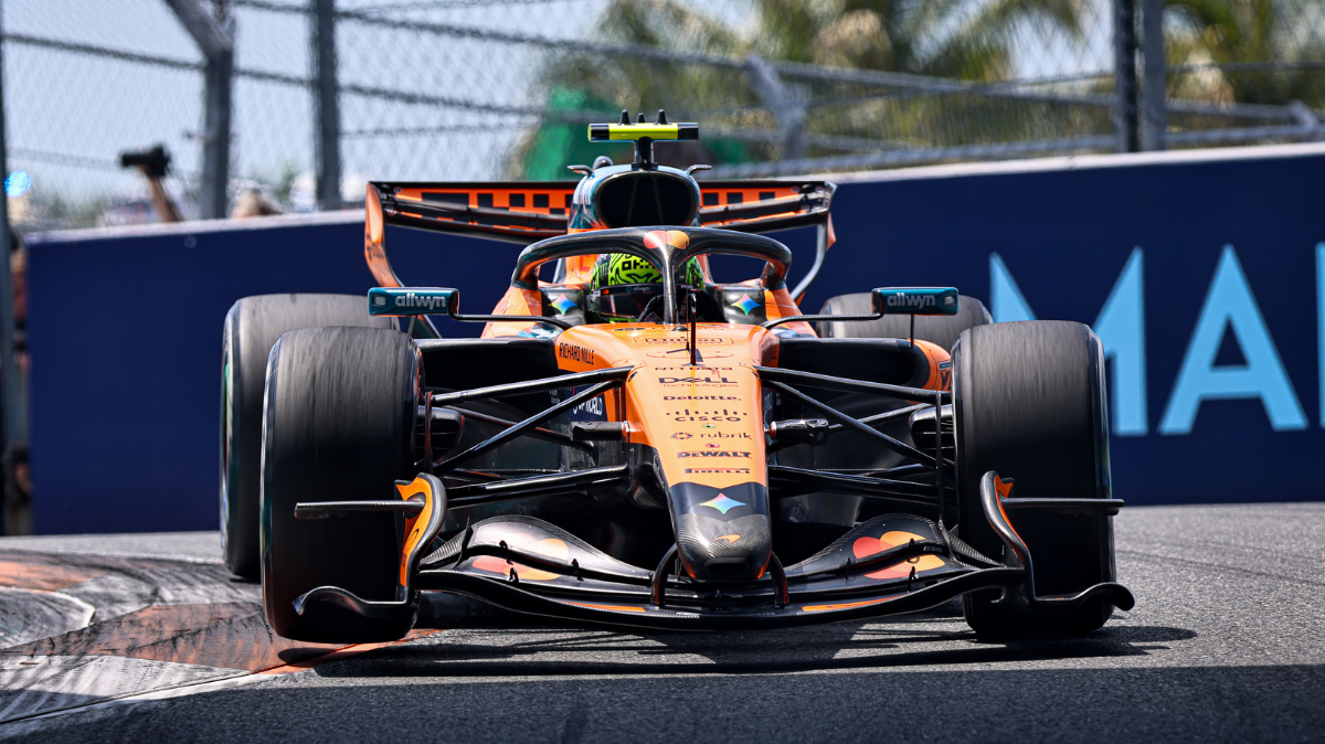 Lando Norris détrône les Mercedes et s'élancera en pole position de la course sprint à Miami