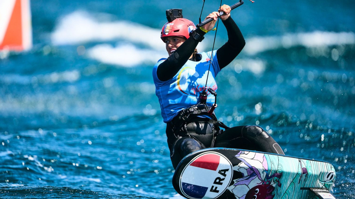 Lauriane Nolot championne du monde de Formula Kite pour la troisième fois !