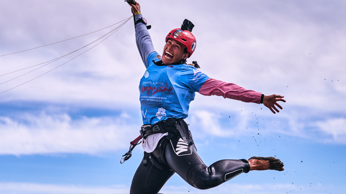 Lauriane Nolot championne du monde de Formula Kite pour la troisième fois !