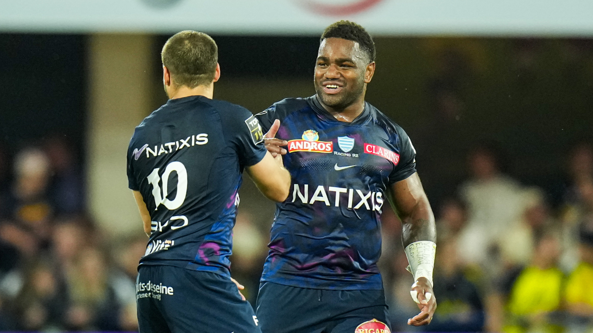 Le Racing 92 fait boire la tasse à Clermont et décroche une victoire bonifiée capitale en Top 14