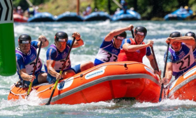 Le quatuor français rafle trois médailles d'argent aux Championnats d'Europe de rafting