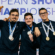 Les Bleuets du pistolet 25m vitesse par équipes sur le toit de l'Europe, Arnaud Gamaleri triomphe en individuel
