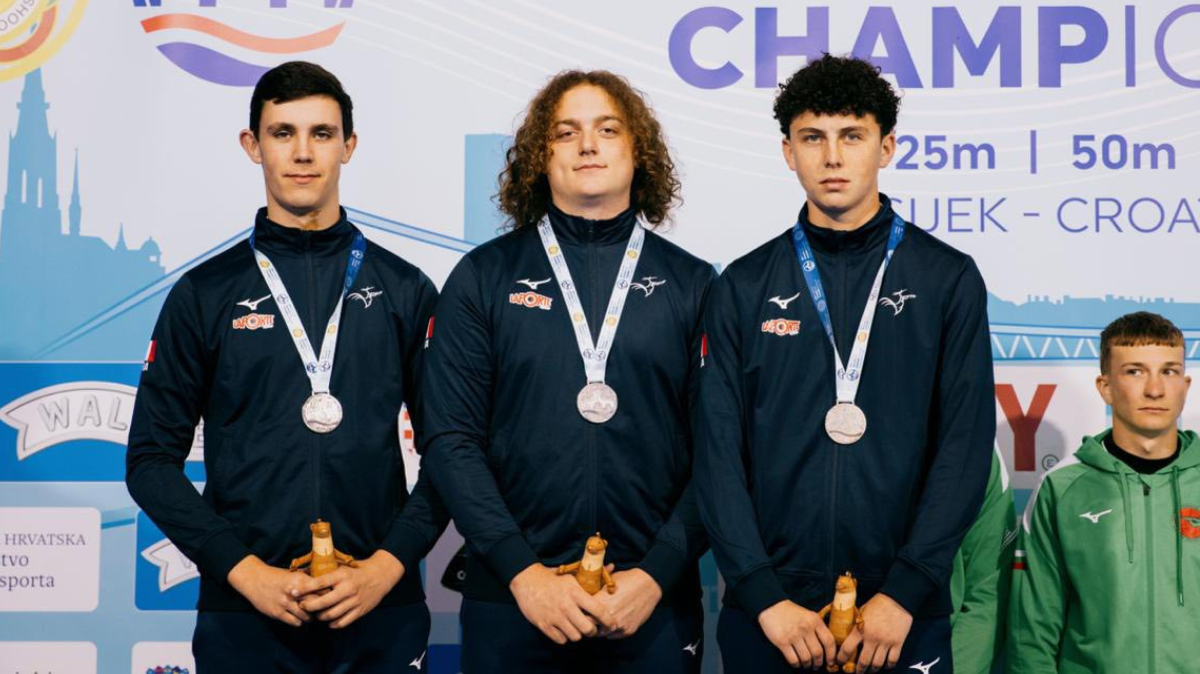 Les Bleuets du skeet olympique prennent l'argent aux championnats d'Europe de tir