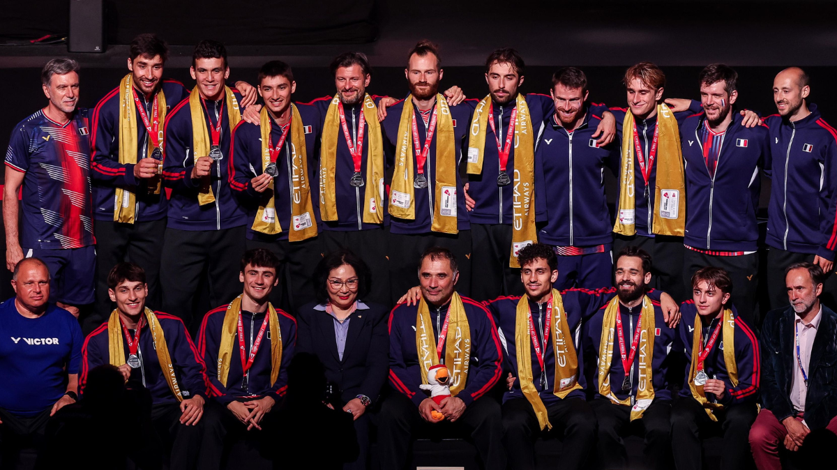 Les Bleus du badminton frôlent l'exploit contre la Chine, mais prennent finalement l'argent en Thomas Cup
