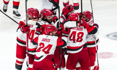 Les Hurricanes de Caroline prennent l’avantage en finale de conférence NHL face aux Canadiens d'Alexandre Texier