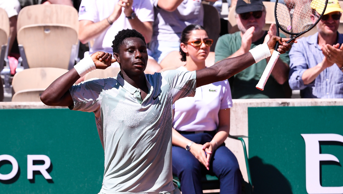 Les chiffres de la première victoire de Moïse Kouamé à Roland-Garros