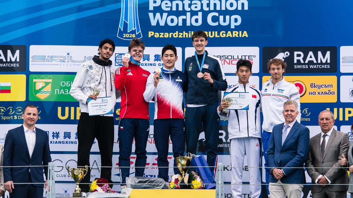 Mathis Rochat de nouveau sur le podium en Coupe du monde de pentathlon moderne à Pazardzhik