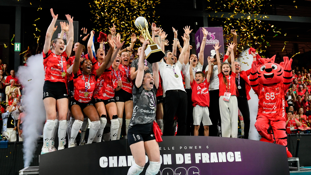 Mulhouse termine le travail contre Levallois Paris Saint-Cloud, les Alsaciennes championnes de France !
