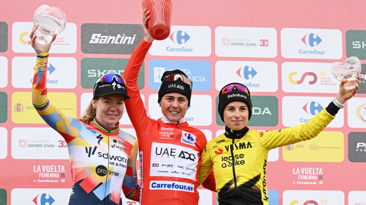 Petra Stiasny dompte l'Angliru, Paula Blasi sacrée sur la Vuelta féminine, le podium pour Marion Bunel