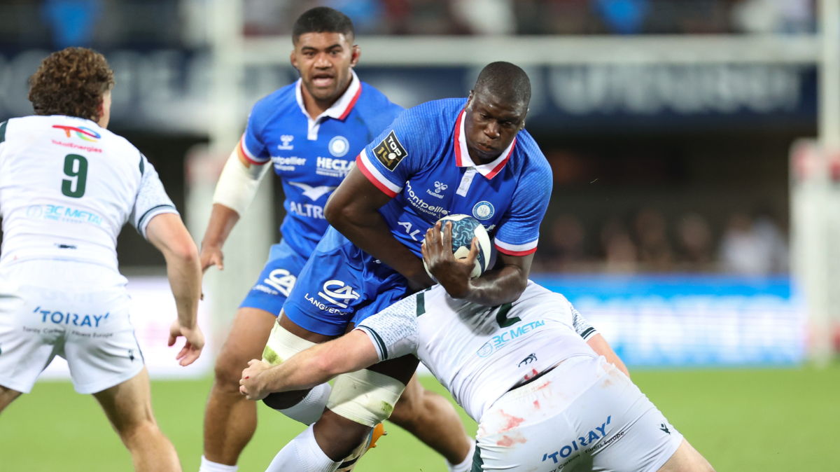 Porté par ses avants, Montpellier repousse Pau et fonce vers la 2e place en Top 14