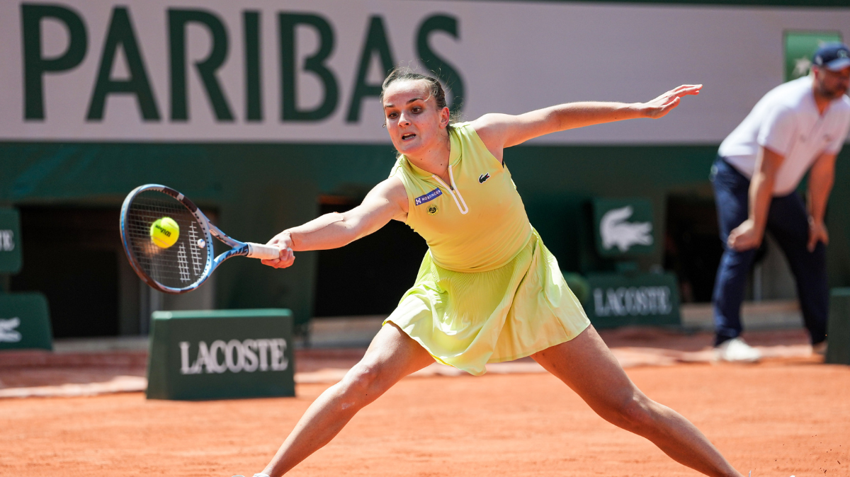 Pour son grand retour, Clara Burel n'a pas fait le poids contre Katie Volynets à Roland-Garros