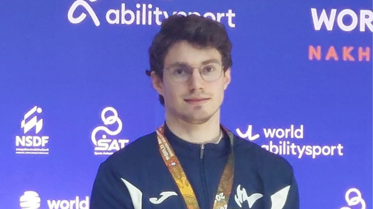 Quentin Fernandez Anssoux se pare d'argent en fleuret à la Coupe du monde de para escrime de Bradenton
