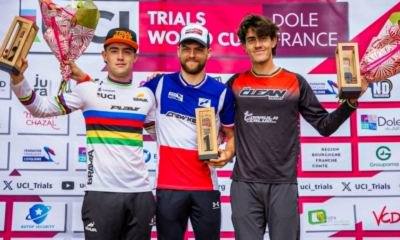 Robin Berchiatti triomphe à Dole sur la manche d'ouverture de la Coupe du monde de VTT Trials
