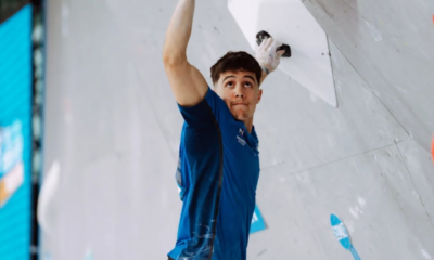 Samuel Richard s'empare de la 3ème place en bloc à la Coupe du monde de Madrid