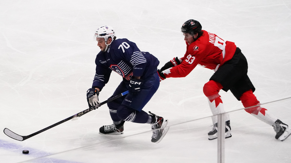 Sans surprise, les Bleus du hockey sur glace surclassés par le Canada