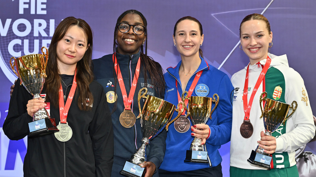 Sarah Noutcha rafle sa deuxième victoire en Coupe du monde d'escrime à Lima