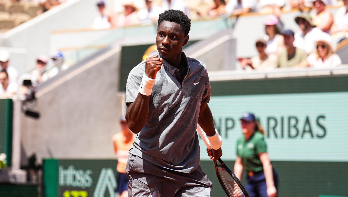 Sensationnel Moïse Kouamé qui s'offre Daniel Vallejo en cinq manches au 2e tour de Roland-Garros