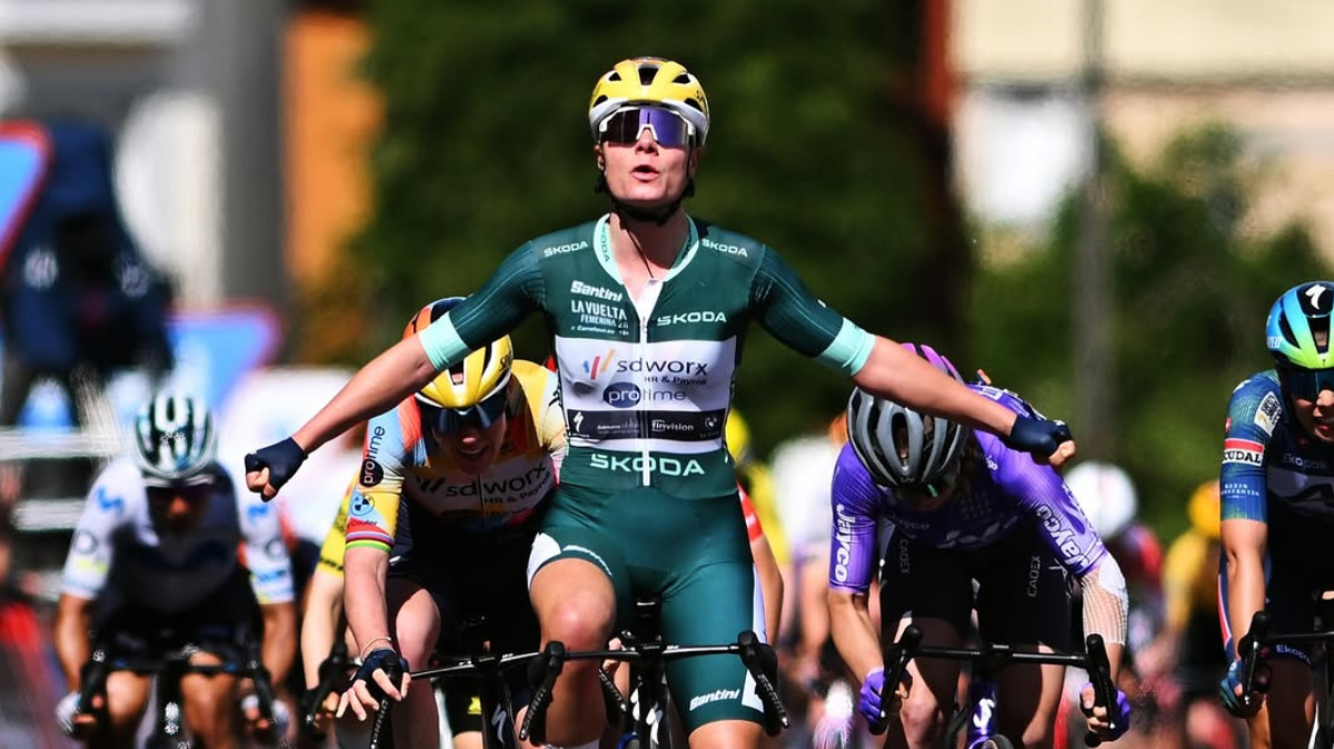 Surpuissante, Lotte Kopecky fait coup double sur la 4e étape de la Vuelta féminine
