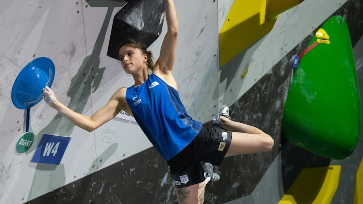 Troisième en bloc à Madrid, Oriane Bertone s'offre son premier podium de la saison en Coupe du monde