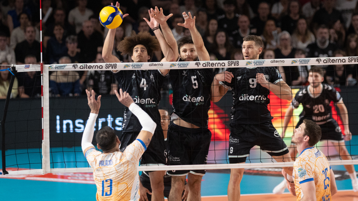 Trop fort pour Poitiers, Montpellier met une main sur le trophée en Marmara Spike Ligue