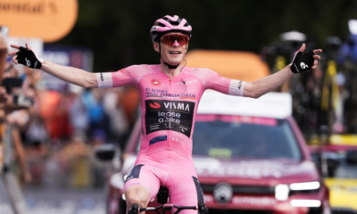Un Jonas Vingegaard puissance 4 remporte la 16e étape du Tour d'Italie et conforte son maillot rose