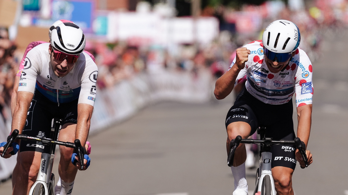 Victoire surprise de Victor Papon (Nice Métropole Côte d’Azur) sur la 2e étape des 4 Jours de Dunkerque !