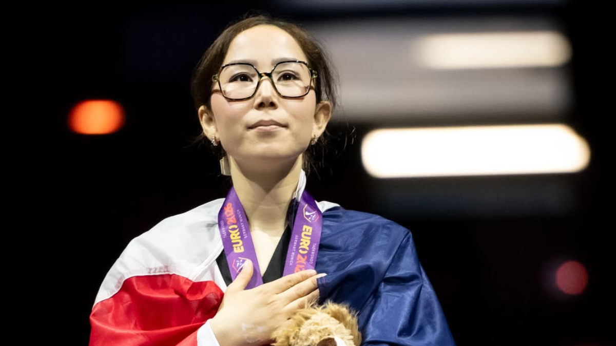 Zakia Khudadadi sacrée championne d'Europe de para taekwondo pour la première fois avec la France !