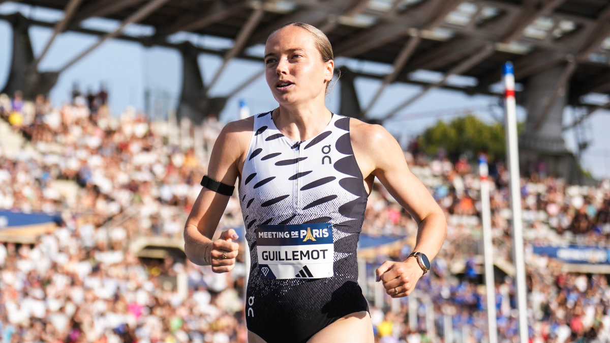 Agathe Guillemot améliore son propre record de France du 1 500 mètres au Meeting de Paris