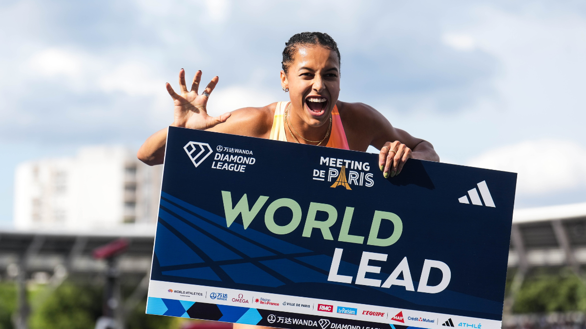 Audrey Werro et les Bleus ont mis le feu au Meeting Diamond League de Paris
