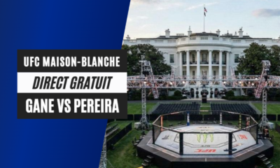 Chaîne TV gratuite où regarder l'UFC Maison Blanche Gane vs Pereira en streaming