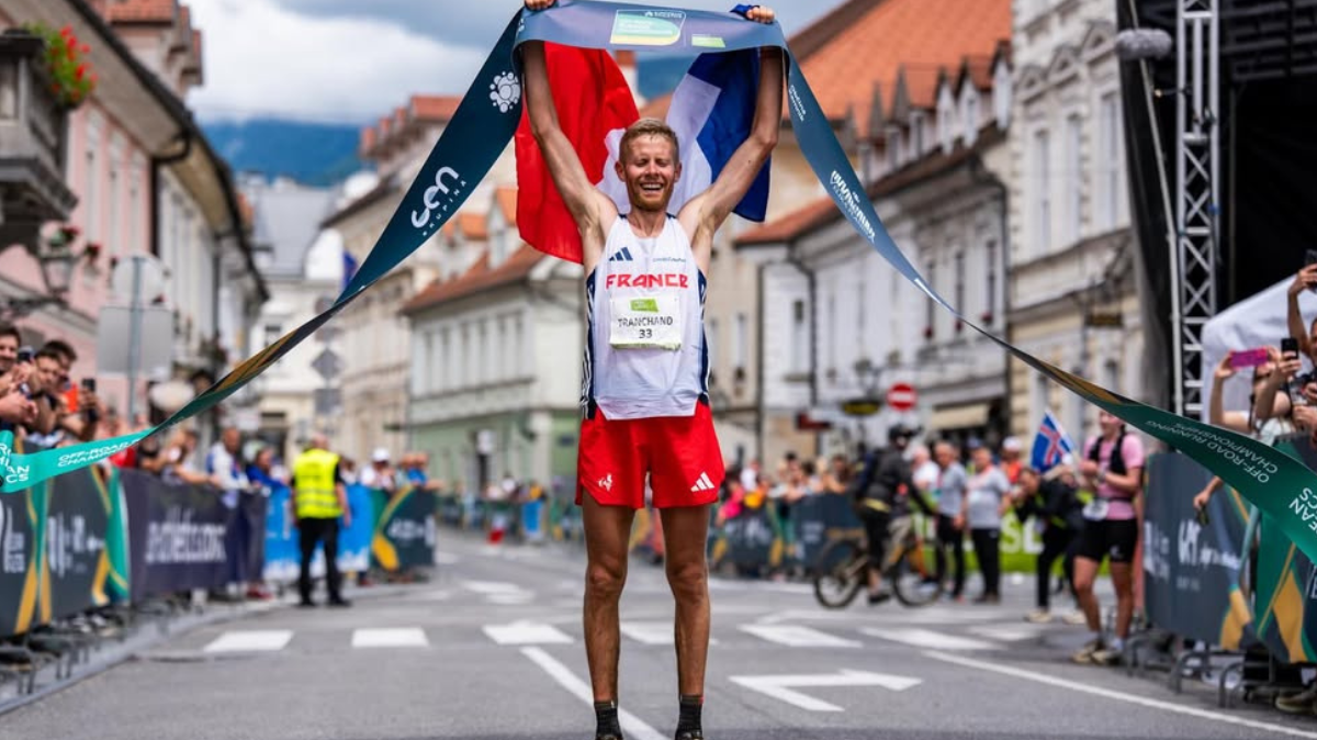 Cocorico Frédéric Tranchand champion d'Europe de trail, les Bleus titrés par équipes !