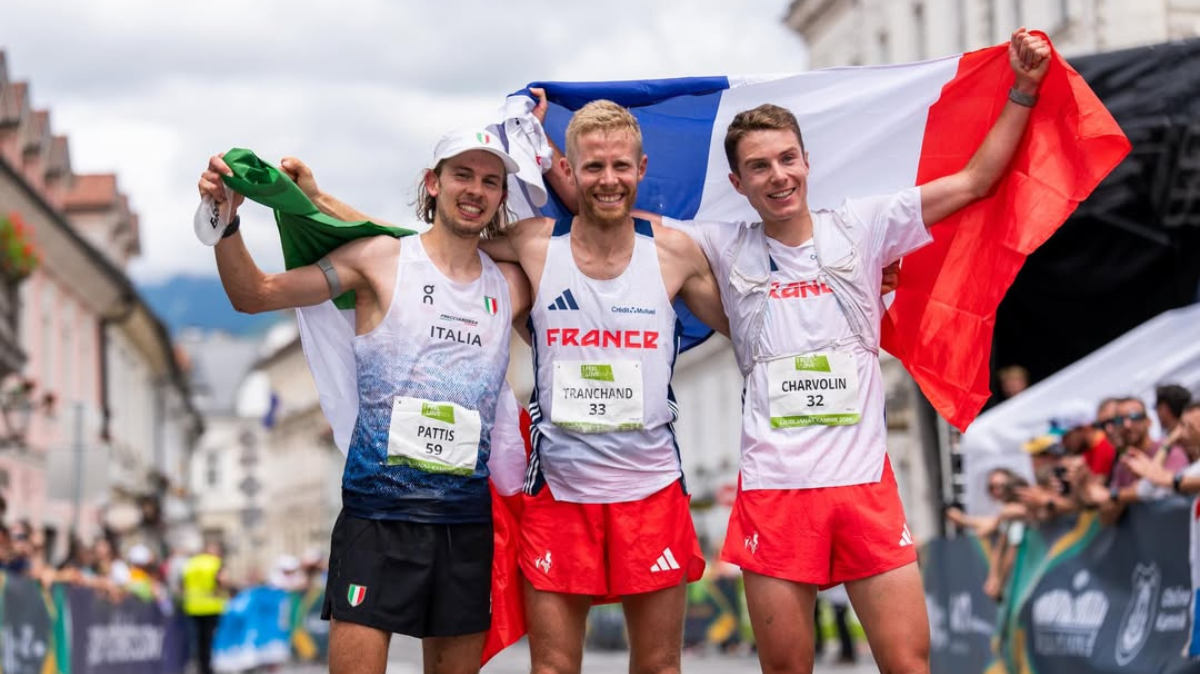 Cocorico Frédéric Tranchand champion d'Europe de trail, les Bleus titrés par équipes ! (1)