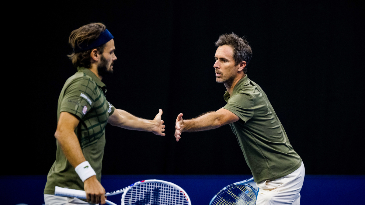 Édouard Roger-Vasselin remporte son 30e titre en double messieurs en carrière à Eastbourne