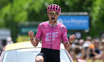 Exploit d'Alex Baudin, vainqueur en solitaire de la première étape du Tour Auvergne-Rhône-Alpes !