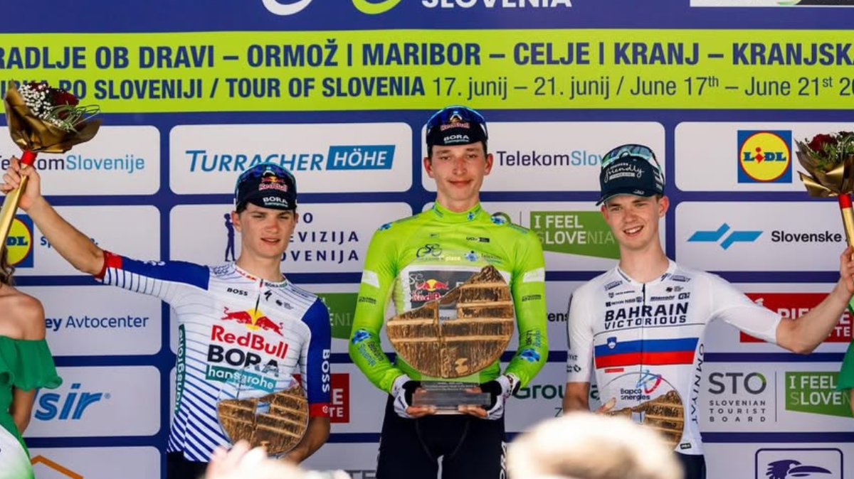 Florian Lipowitz rafle la dernière étape et le général sur le Tour de Slovénie 2026