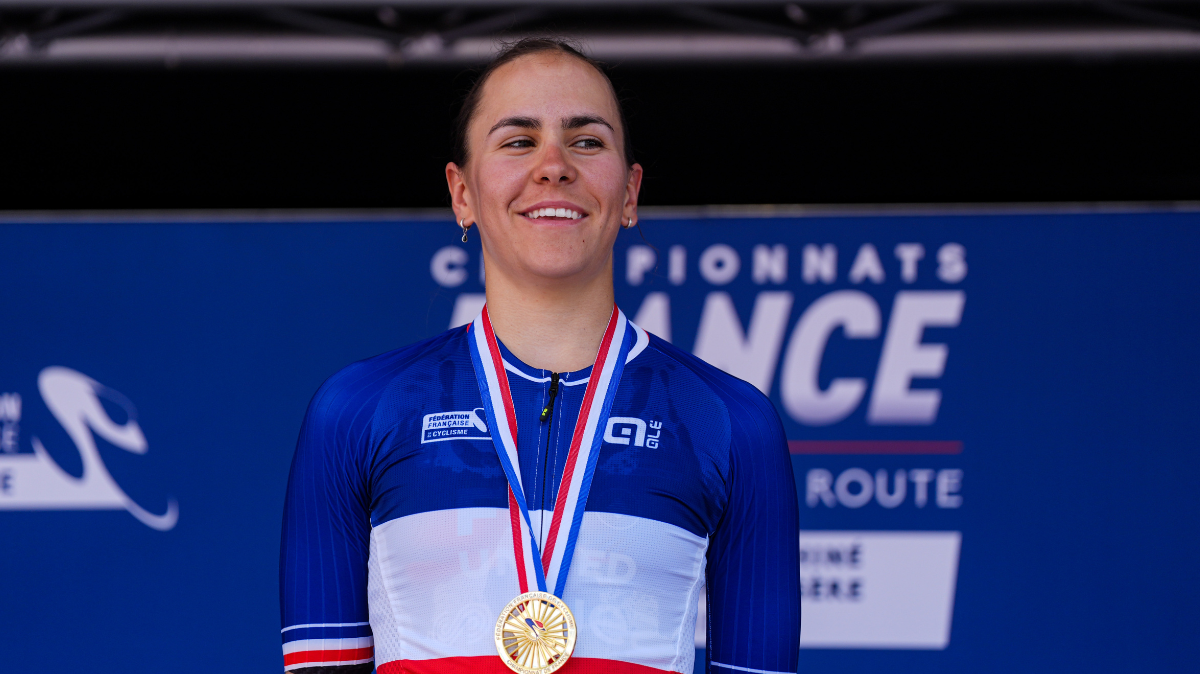Grande favorite, Célia Gery assume et devient championne de France sur route !