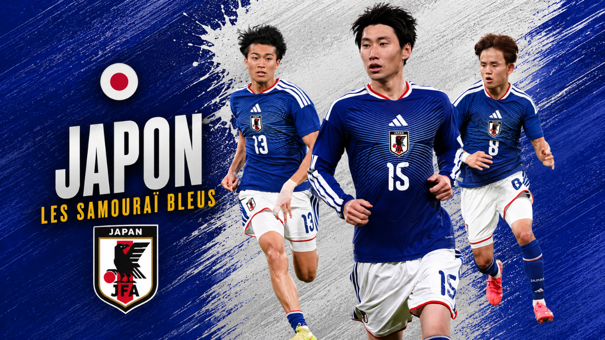 Japon Coupe du monde 2026 liste, calendrier, joueur à suivre, ambitions, tout savoir sur les Samouraï Bleus