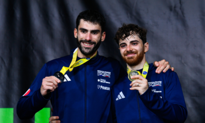 Jean-Philippe Patrice domine Maxime Pianfetti en finale et devient champion d'Europe de sabre !