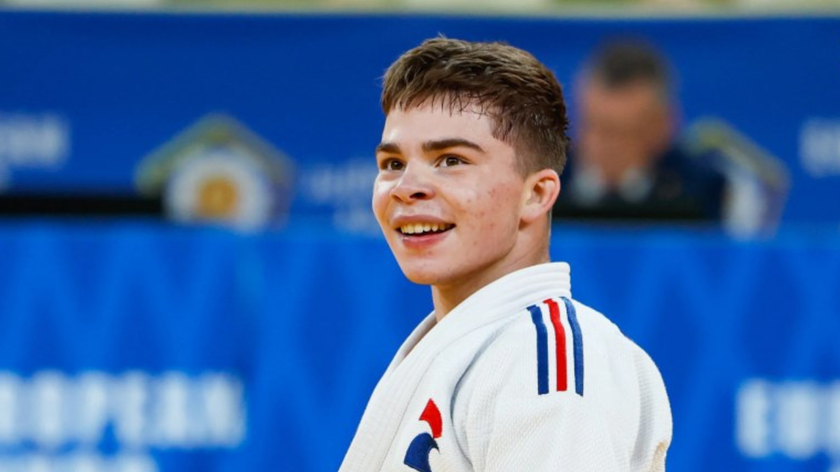 Jules Back champion d'Europe cadets de judo chez les -55kg !