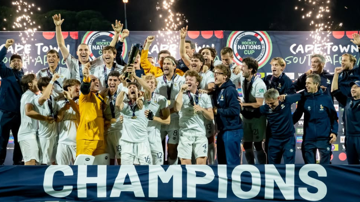 La France bat l'Afrique du Sud et remporte sa première Coupe des Nations en hockey sur gazon !