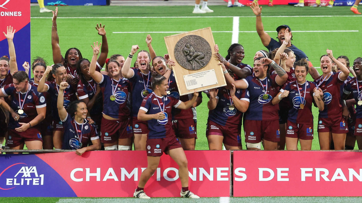Le Stade Bordelais résiste à Romagnat et remporte son quatrième titre d'affilée en Élite 1 !