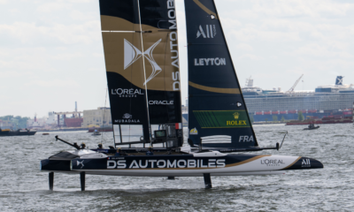 Le Team France pend une belle 4ème place dans le chaos new-yorkais en SailGP