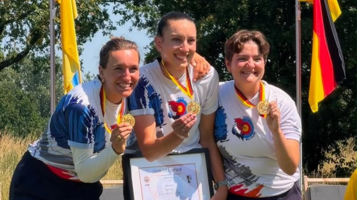 Le tir à l'arc français brille aux championnats du monde militaire en terminant meilleure nation