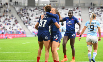 Les Bleues déjà en quarts, les Bleus en ballotage favorable lors de la première journée HSBC Sevens de Bordeaux