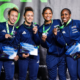 Les Bleues du fleuret en argent et les sabreurs en bronze aux Championnats d'Europe d'Escrime à Antony