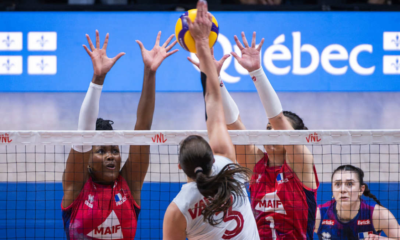 Les Bleues du volley ratent encore le coche contre le Canada en Ligue des nations