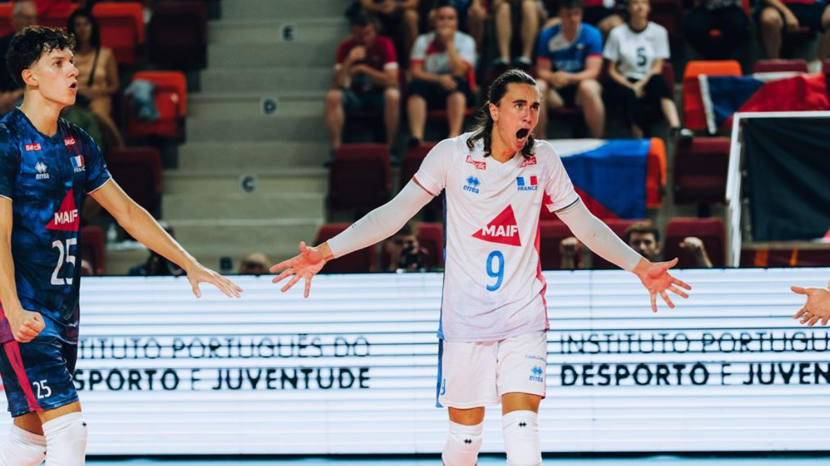 Les Bleuets du volley enchaînent contre la Bulgarie à l'Euro U22