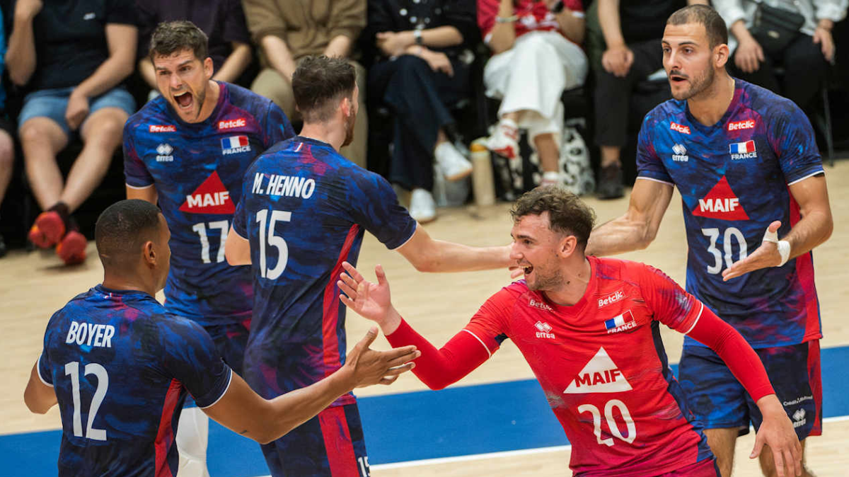 Les Bleus du volley entament leur Ligue des nations par une victoire rocambolesque sur l'Italie